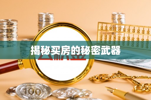 石首揭秘买房的秘密武器