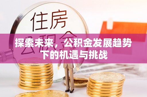 石首探索未来，公积金发展趋势下的机遇与挑战