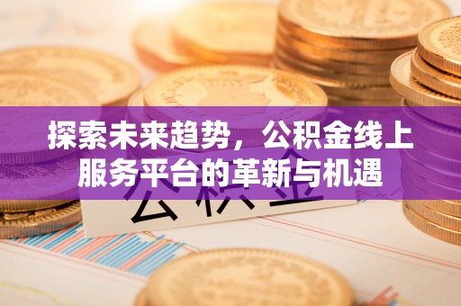石首探索未来趋势，公积金线上服务平台的革新与机遇