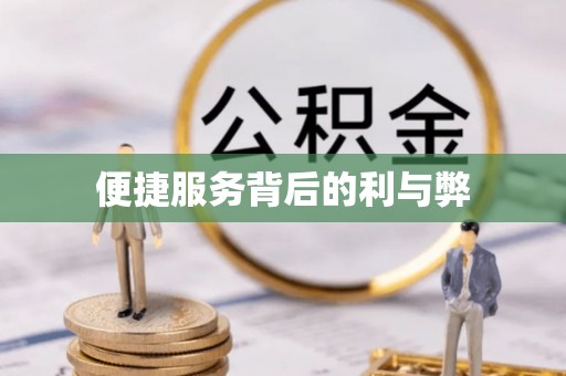 石首便捷服务背后的利与弊